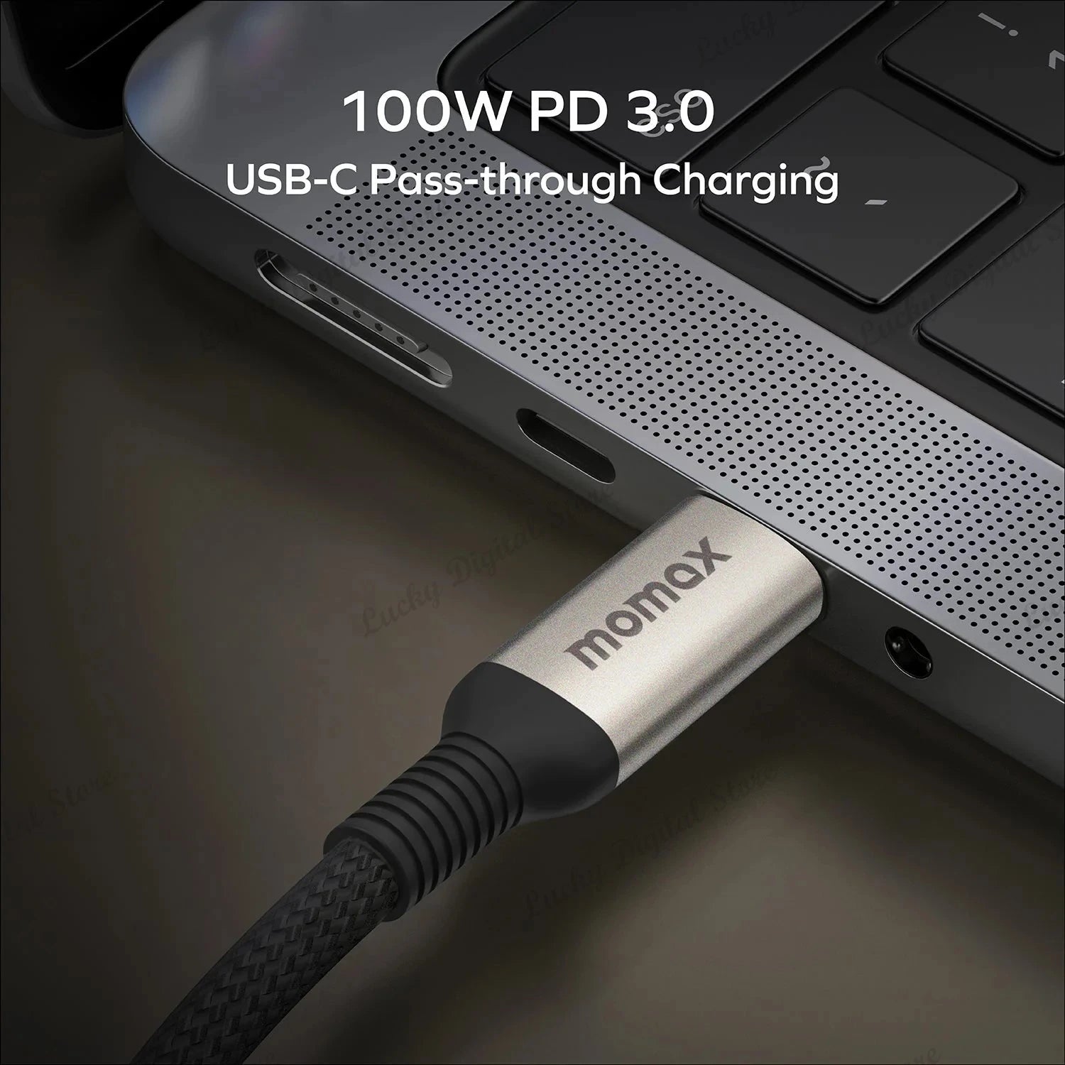Momax 9 in 1 USB-C Hub Fast 10Gbps USB 3.2 Display Hub 100W Max PD-in for MacBook Pro iPad iPhone 15 Surface Pro Dell and More
