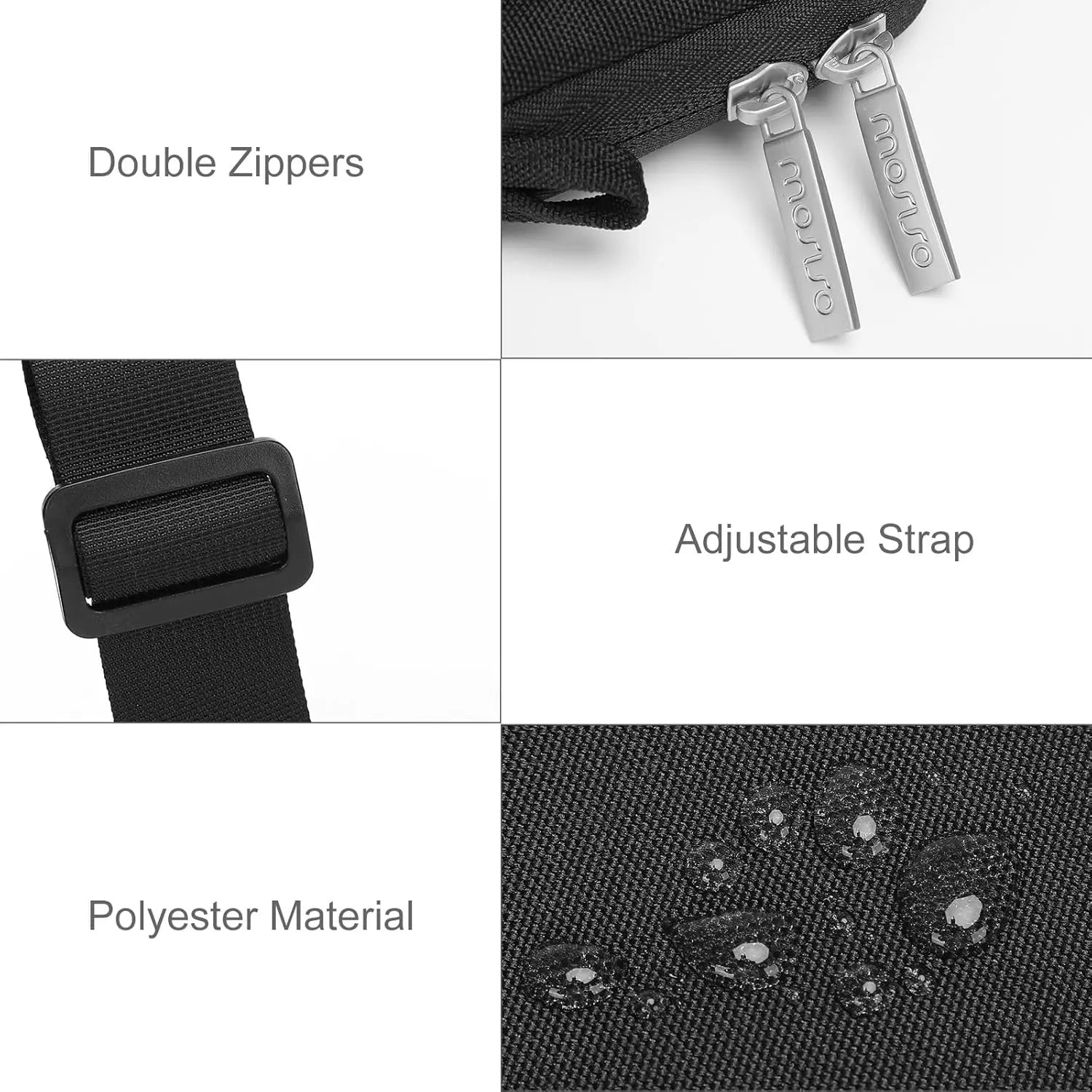 Tablet Shoulder Sleeve Bag For iPad Air Pro 12.9 13 inch M4 M3 M2 M1 Galaxy Tab S9+ Surface Laptop Pouch Handbag Briefcase