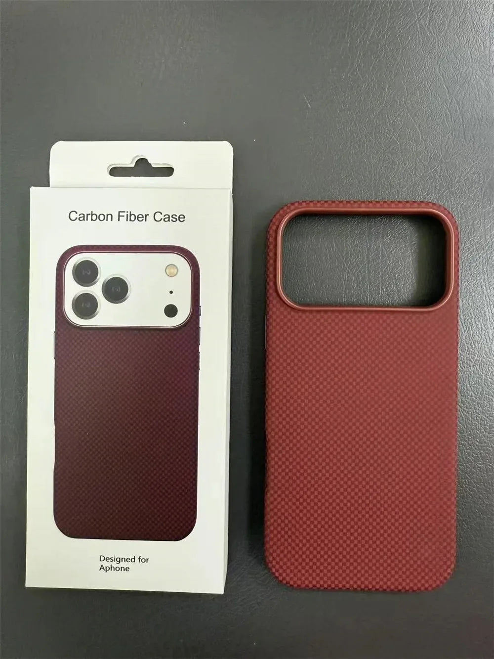 Original Kevlar Carbon Fiber Texture Magnetic Case For IPhone 17 Pro Max 17 Air Smooth-Touch Metal Camera Frame Shockproof Cover