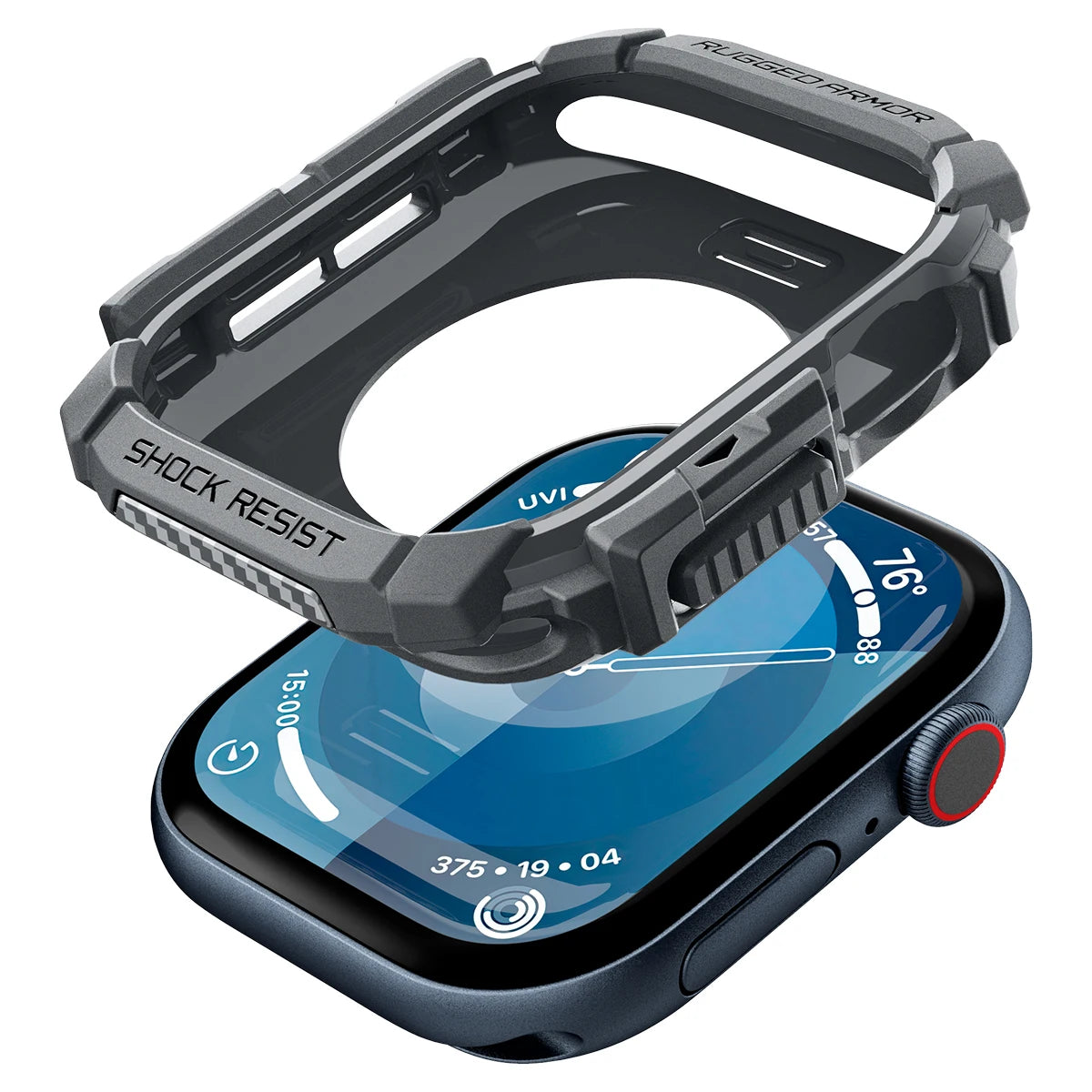 Spigen Rugged Armor Case for Apple Watch 11/10 Series (46mm/42mm)