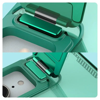 Coque NILLKIN pour iPhone 16e, modèle iceblade Prop Lens, ultra-fine, transparente, avec support de caméra et protection arrière.