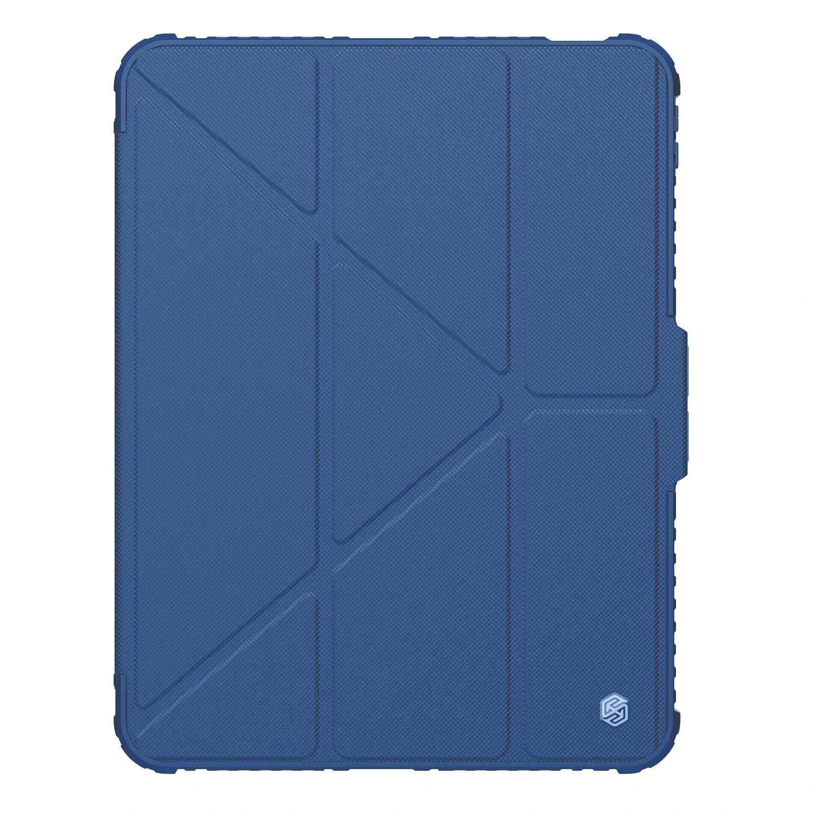 NILLKIN for Apple IPad Pro 11 2024 Bumper Flip Leather Case Slide Camera Cover with Stand Back Shockproof Hard PC+PU Protector