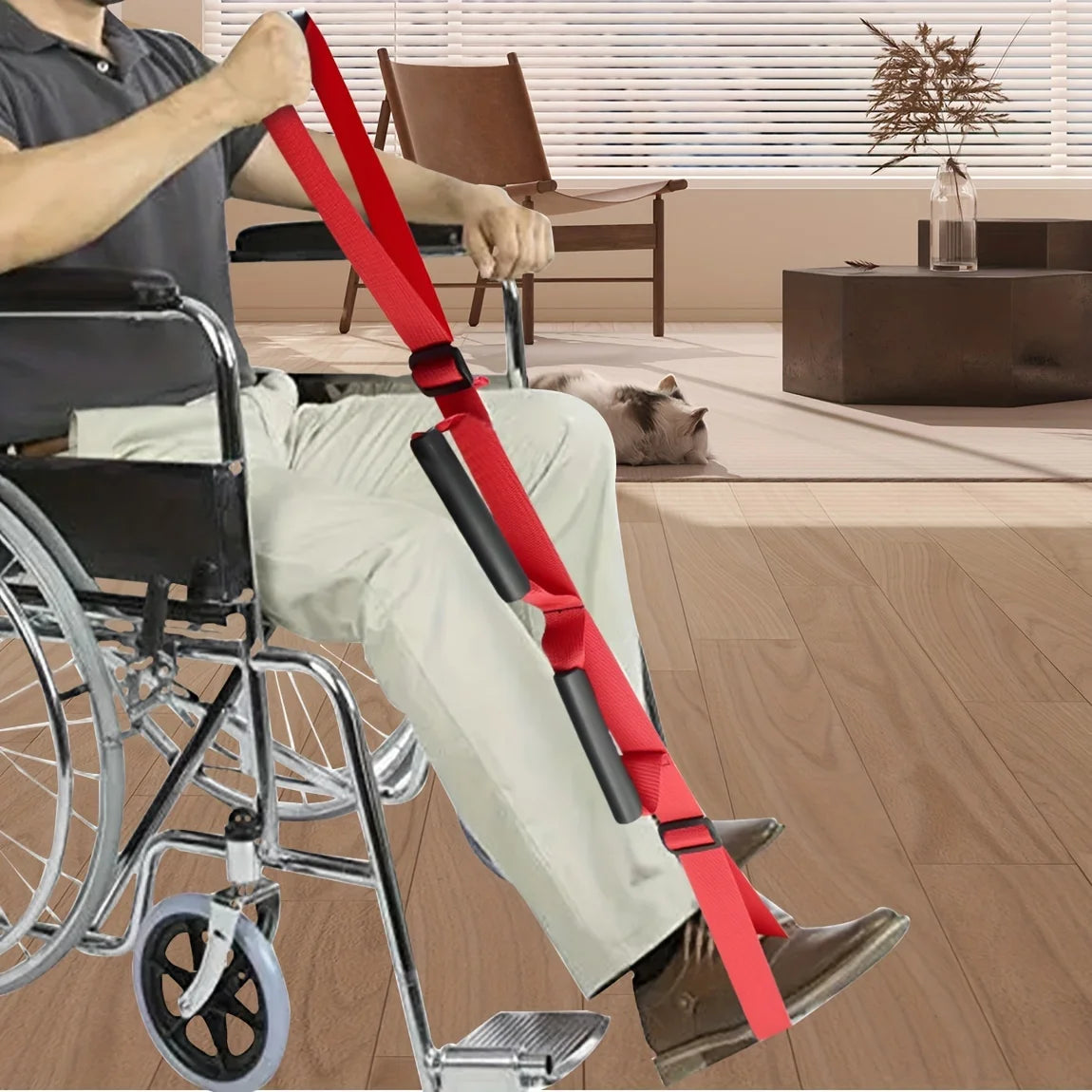 Rehabilitation assistive training device, leg lifting assistance, walking belt for hemiplegia, foot lifting assistance, walking