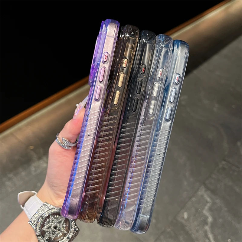 Luxury For Magsafe Magnetic Wireless Charging Phone Case for iPhone 17Air 17Pro 17 Pro Max Shockproof Transparent Hard Cover