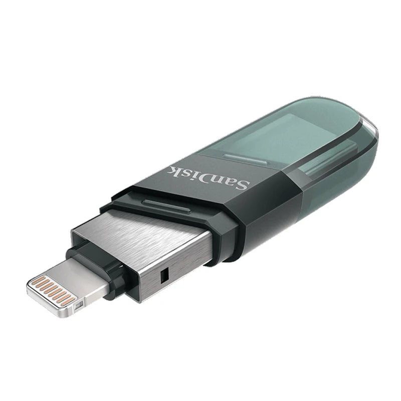 Sandisk iXPAND USB 3.0/USB 3.1 OTG Flash Drive 128GB Lightning to Pen Drive 256GB U Disk For iPhone iPad iPod Memory Stick