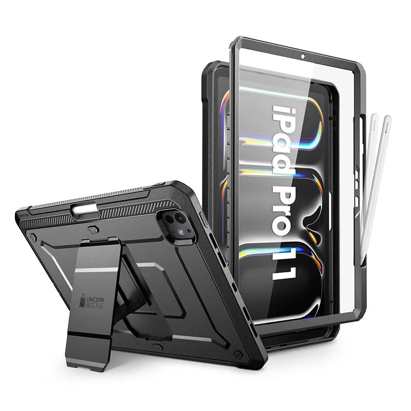 For iPad Pro 11 Inch Case M4 2024 (5th Gen) SUPCASE UB PRO Full-body Rugged Cover with Built-in Screen Protector & Kickstand