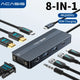 acasis usb-c docking station 8-in-1 hub front view