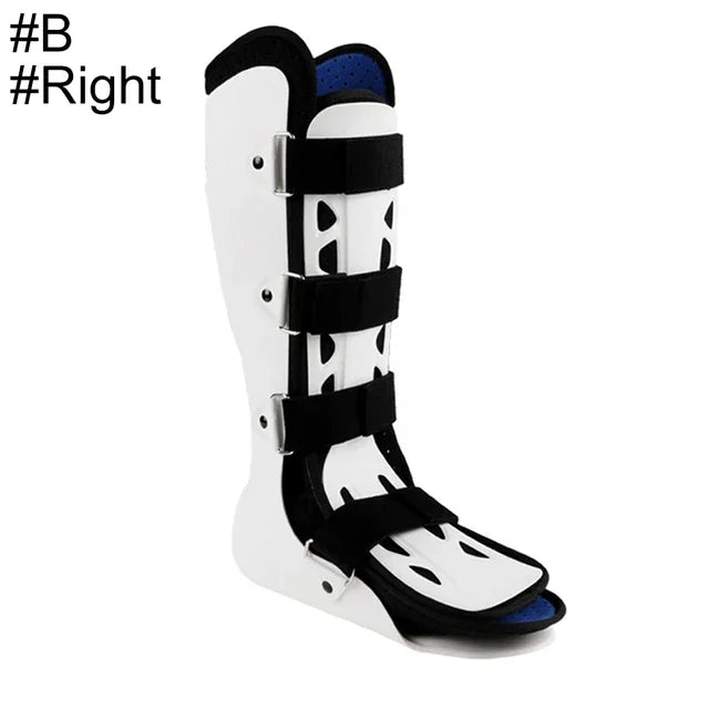 Adjustable Ankle Foot Drop Brace, Universal Fit Orthosis for Achilles Tendon & Ankle Support, Lightweight Design, Size M/L