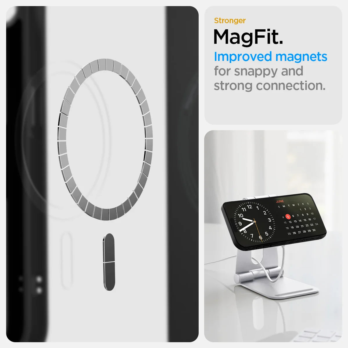 Spigen Liquid Air MagFit MagSafe Case for iPhone 16e (2025) – Slim, Magnetic & Textured Grip