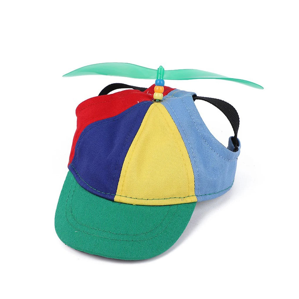 Pet Propeller Hat Colorful Detachable Adorable Sunproof Breathable Replacement Summer Outdoor Decorative Cap Cat Dog Supplies