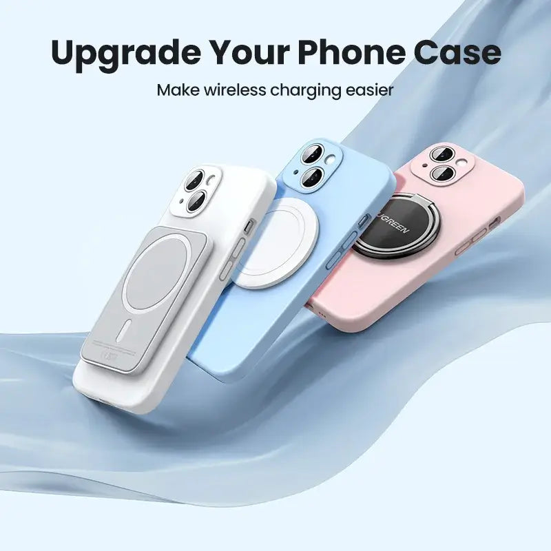 UGREEN MagSafe Ring for iPhone 17/16/15/14/13/12 — magnetic plate