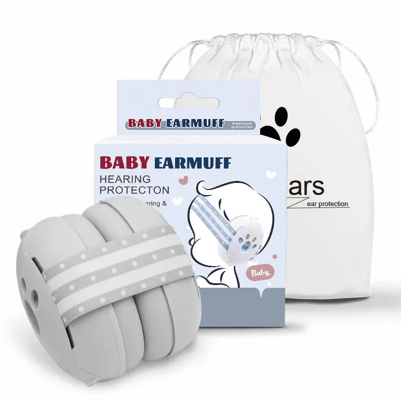 Baby Noise Cancelling Ear Muffs for Children Sleeping Soundproof Headphones for Studying Sleeping Stress Relief Noise Reduction