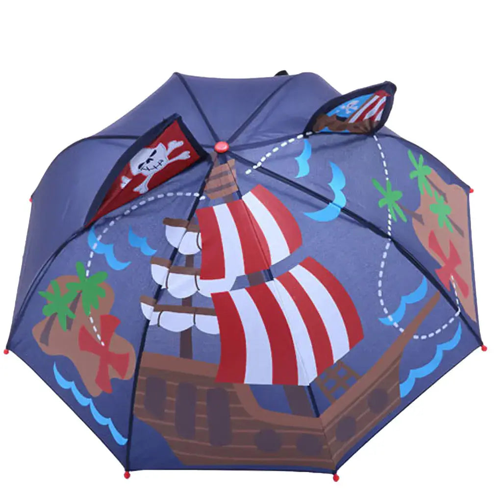 Kids Cartoon Umbrella with UV Protection