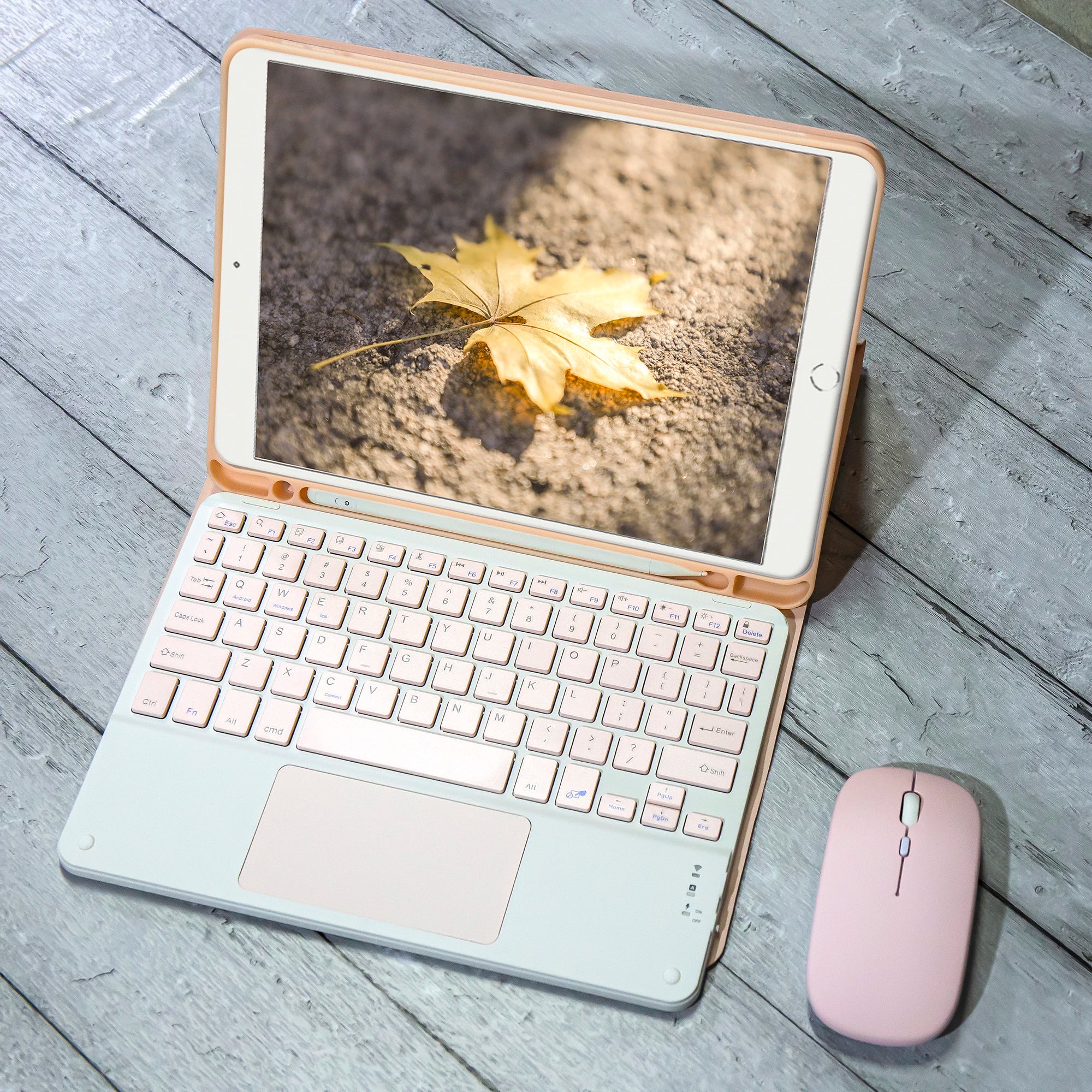 Magic Keyboard Case for iPad Pro 13 2024 M4 Pro 11 Air 5 M3 10th Funda M2 iPad Pro 12.9 Case Bluetooth Keyboard Wireless Mouse