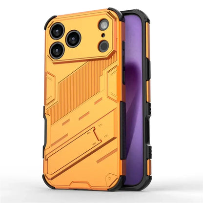 Phone Holder Case For iPhone 17 Pro Max Case Anti-knock Armor PC Back Cover For iPhone 17 Pro Max Case For iPhone 17 Pro 17 Air