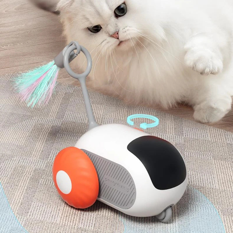For Pet Remote Control Interactive Cat Car Toy USB Charging Chasing Automatic