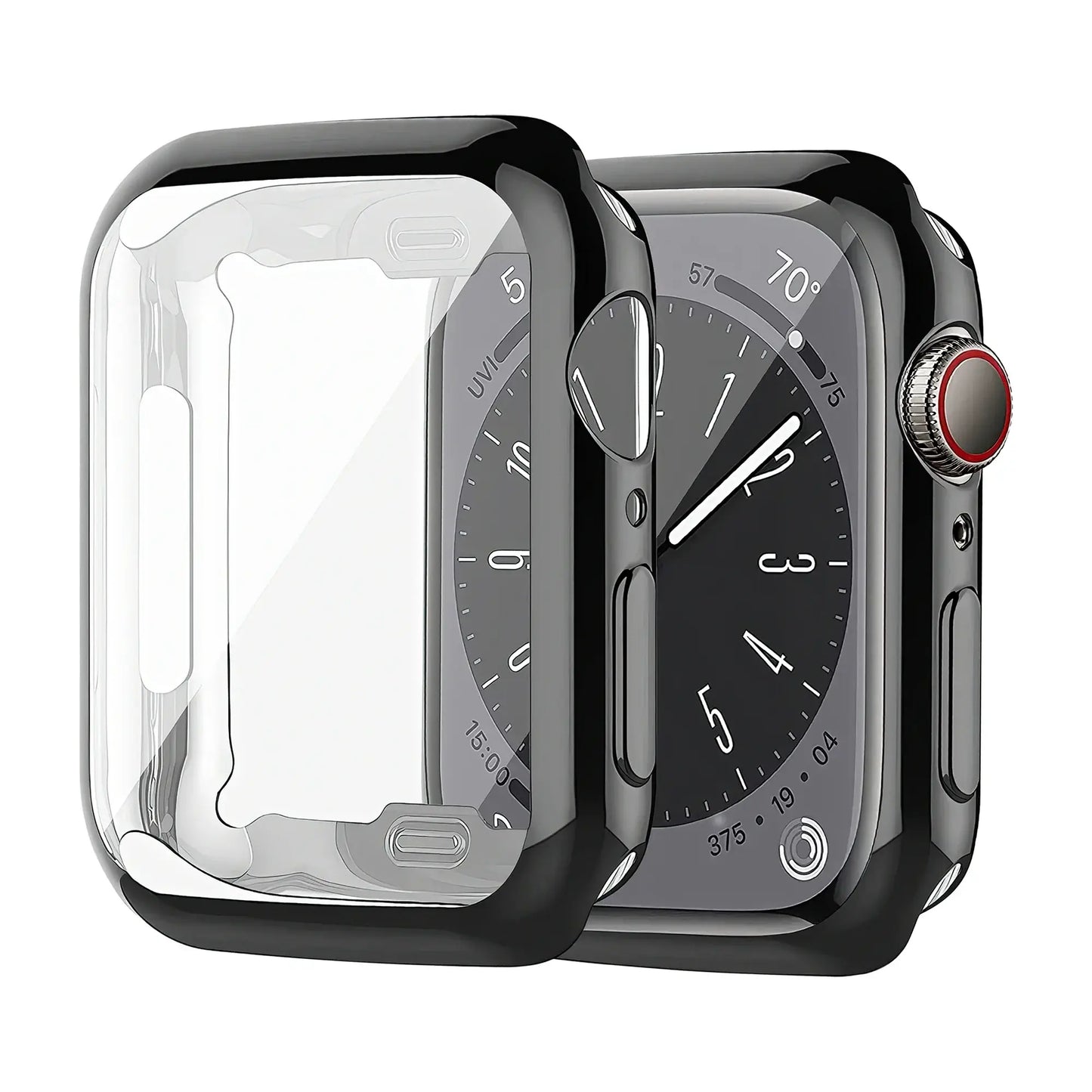 Screen Protector For Apple Watch 10 Case 46mm 42mm 45mm 41mm 44mm 40mm TPU bumper Cover iWatch Series 9 8 7 SE 6 5 4 Protective
