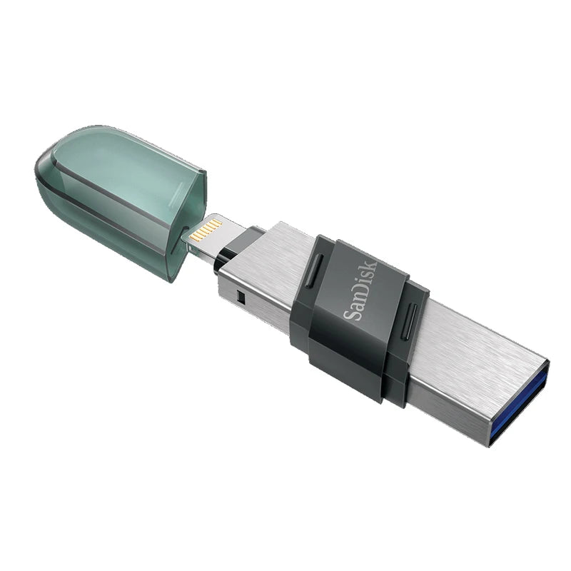Sandisk iXPAND USB 3.0/USB 3.1 OTG Flash Drive 128GB Lightning to Pen Drive 256GB U Disk For iPhone iPad iPod Memory Stick