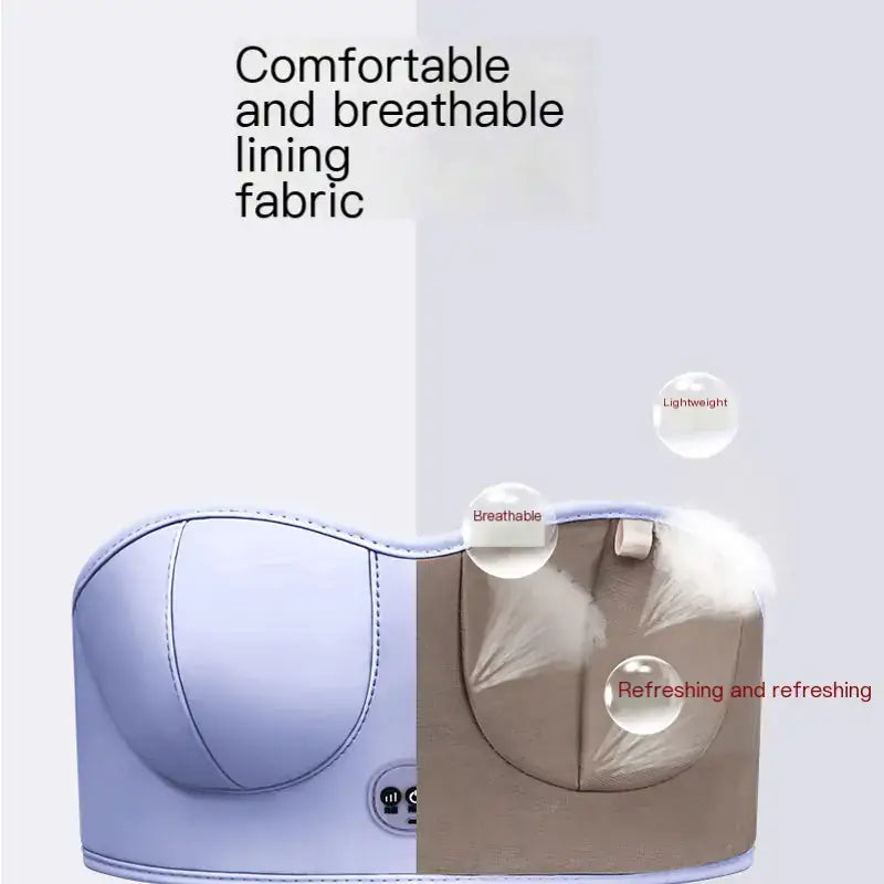 Smart Charging Breast Massager with Heating Function