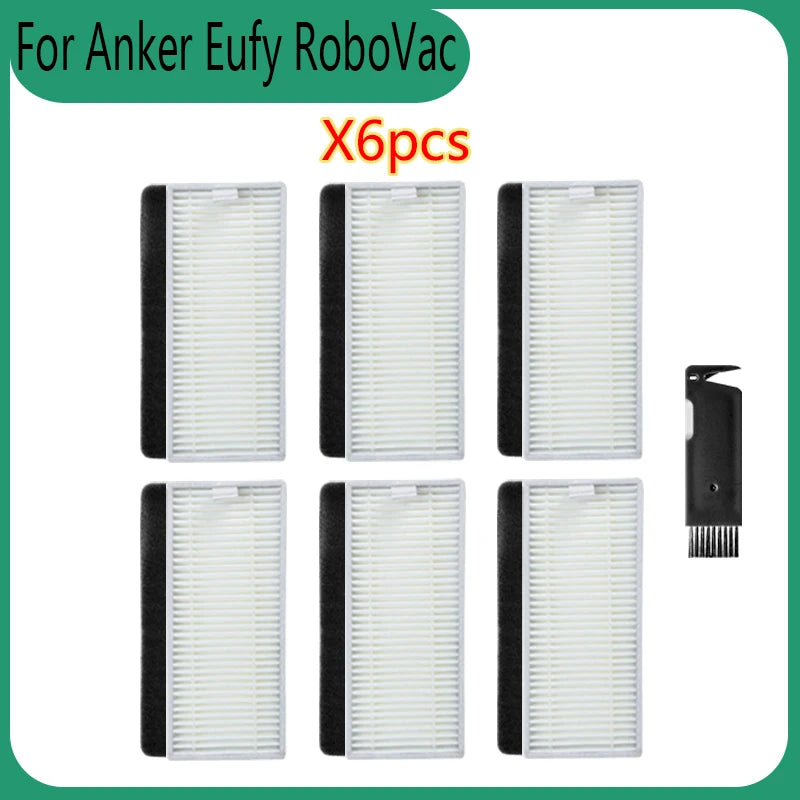 For Anker Eufy RoboVac 11S 12 25C 30C Robotic Vacuum Cleaner Primary Filter Main Side Brush Hepa Filter Replacement Accessories