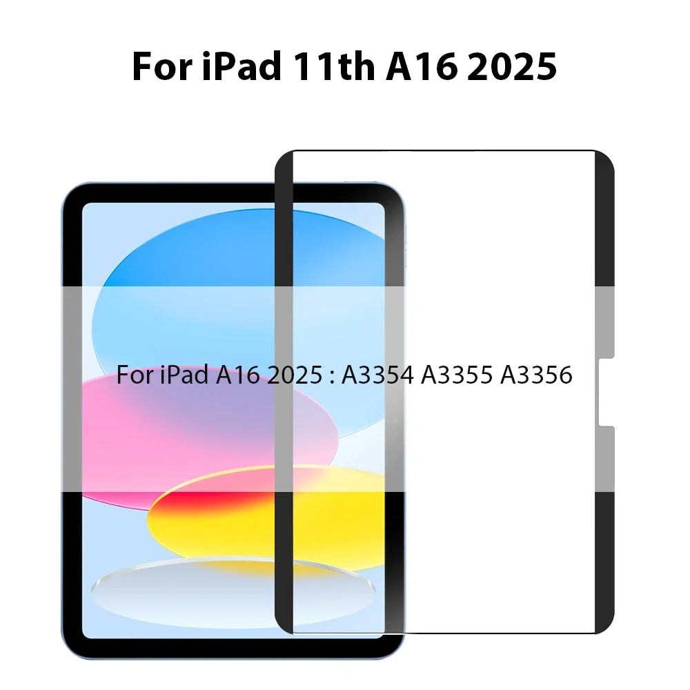 Magnetic Like Paper Film For Ipad Pro 13 M4 12.9 A16 10 9 10th 9th Generation Screen Protector Air 11 M3 M2 5 4 3 2 Mini 7 6 A17