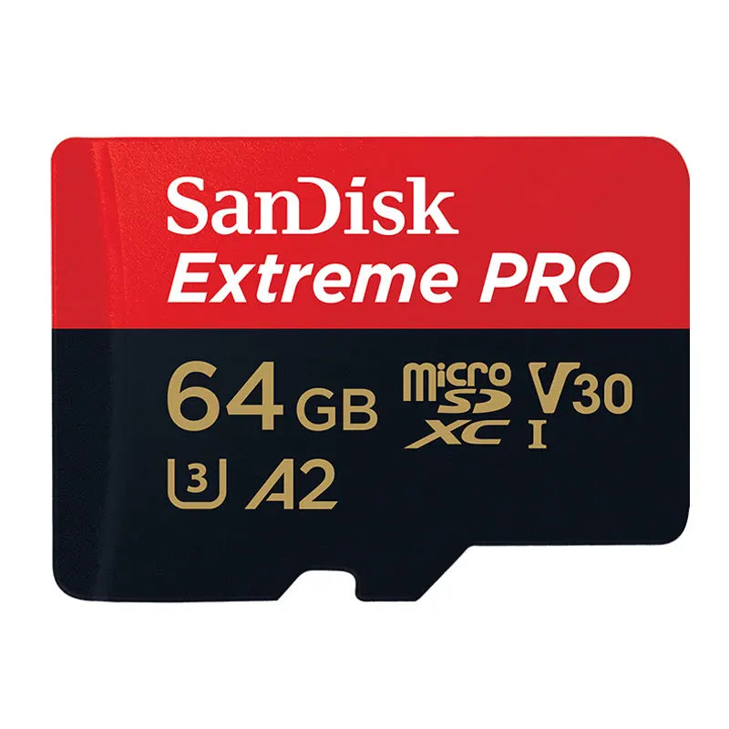 SanDisk Memory Card Extreme Pro Micro SD Card 64GB 256GB 512GB A2 U3 V30 4K UHD TF Card Up To 200M/s Flash Card for Camera Drone