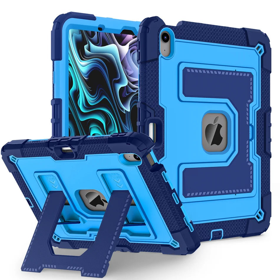 360 Rotation Stand Tablet Case For iPad 6 7 8 9 10th 11th Generation Pro 2025 11 Mini Air 4 5 10.9 inch Case Shockproof Cover