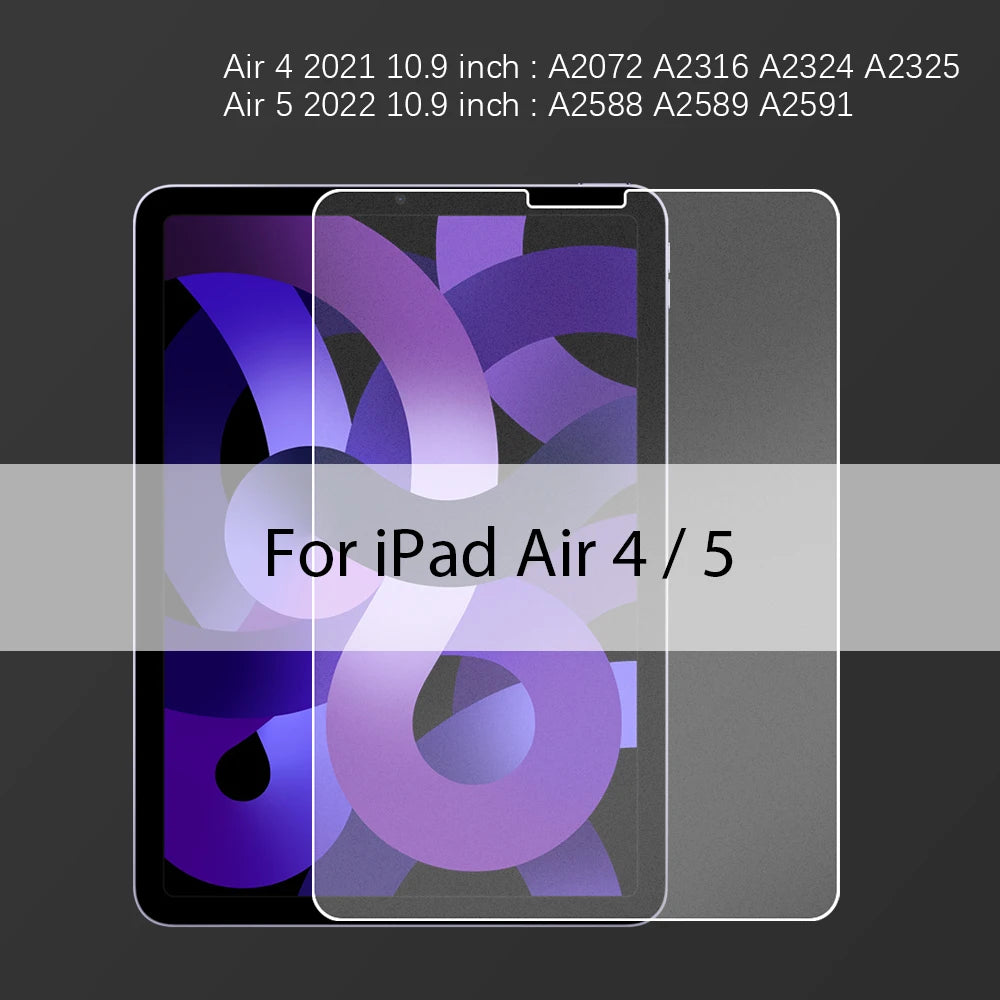 Matte Screen Protector For Ipad Pro 13 M4 Air 11 5 4 M3 M2 Mini 6 7 A16 10 9 10th 9th Generation 12.9 2025 Paper Tempered Glass
