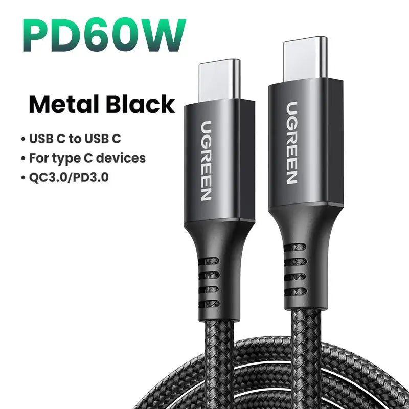 UGREEN 60W 100W Cable USB-C