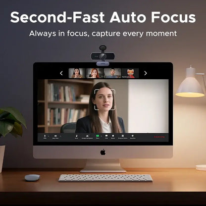 UGREEN 4K FHD Webcam 8MP Auto Focus with Dual Mics