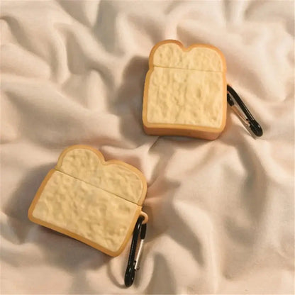 For Airpods 1 2 Pro 3 Individuality Cute White Cartoon with Earphones Hook up Anti-Drop Earphone Case For Airpods Pro 2 Shell