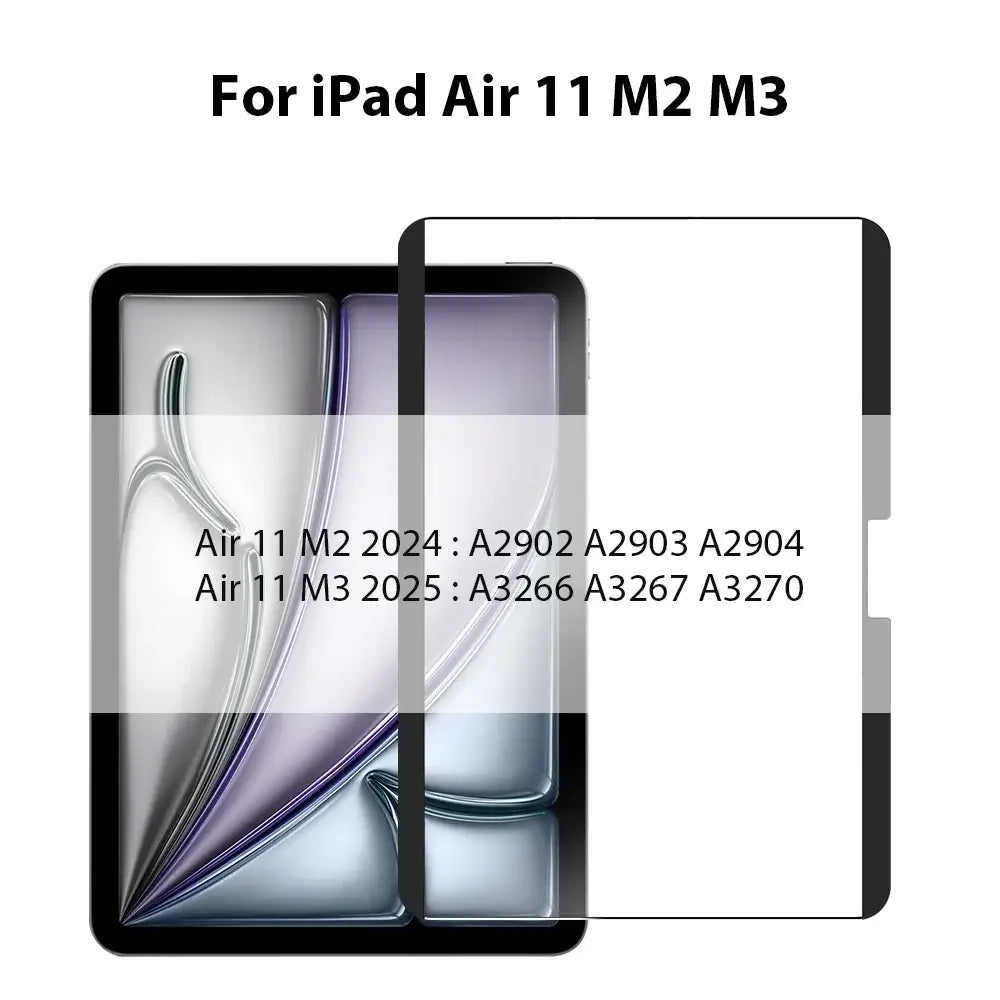 Magnetic Like Paper Film For Ipad Pro 13 M4 12.9 A16 10 9 10th 9th Generation Screen Protector Air 11 M3 M2 5 4 3 2 Mini 7 6 A17