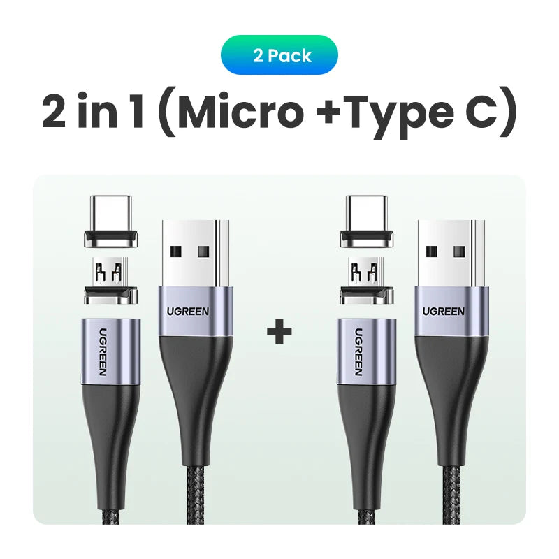 UGREEN Magnetic USB Charging Cable