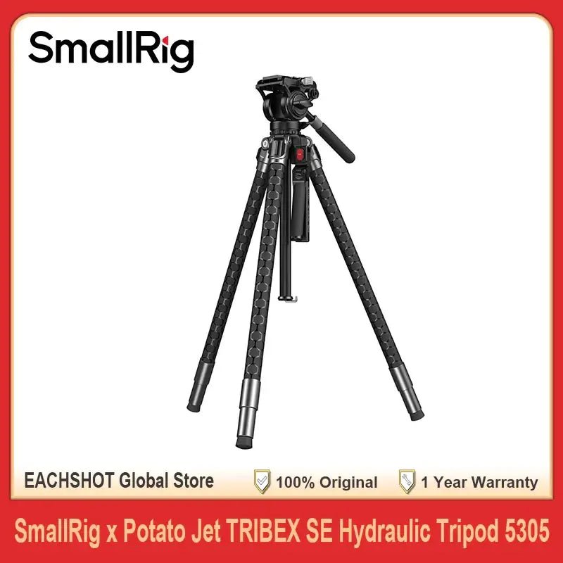 SmallRig x Potato Jet TRIBEX SE Tripod – Professional Hydraulic buy Techs Park