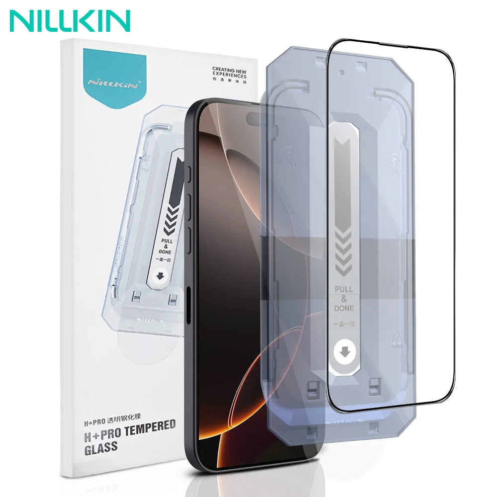 Nillkin For iPhone 16 Pro Max Screen Protector CP+Pro/H+Pro Clear Tempered Glass Film for iPhone 16 Pro for iPhone 16 With Tool