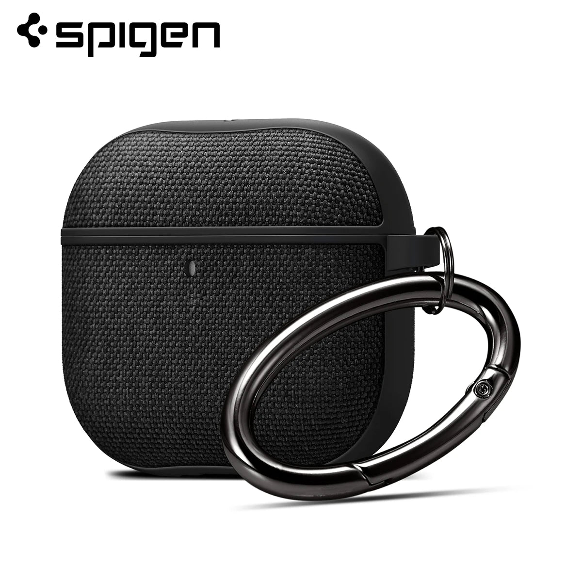 Spigen Urban Fit Case for AirPods 4 - Premium Fabric Case Cover with Key Chain