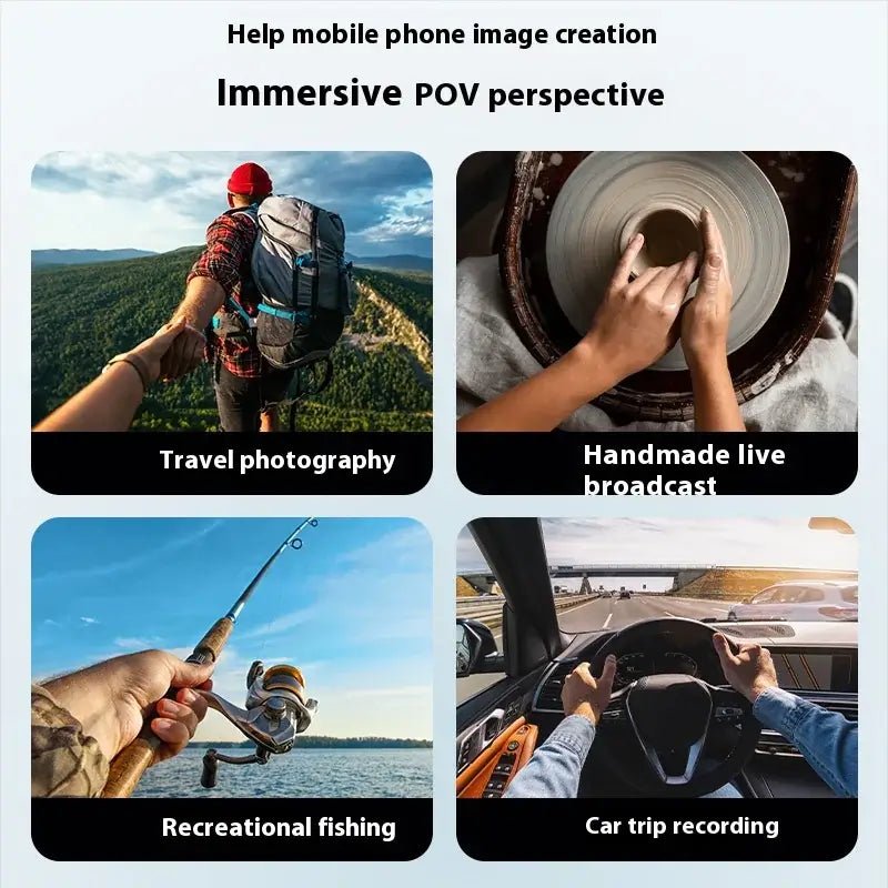 Magnetic Phone Stand for Gamers - Hands-Free Shooting Fun