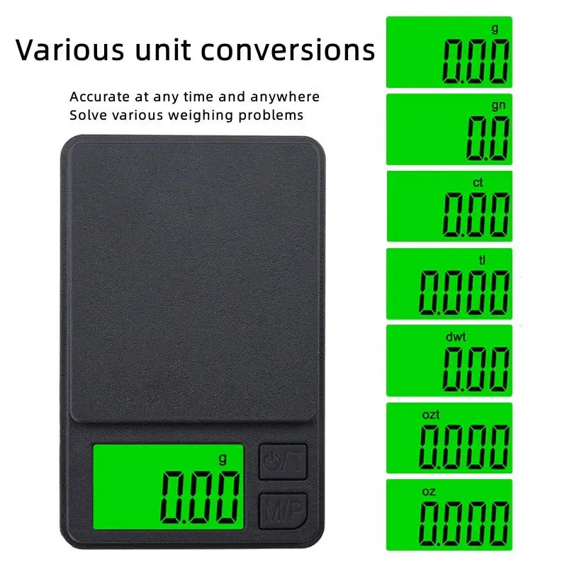Mini Digital Scale  High-Precision Electronic Pocket Scale 0.01 g Accuracy
