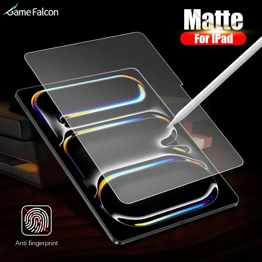 Matte Screen Protector For Ipad Pro 13 M4 Air 11 5 4 M3 M2 Mini 6 7 A16 10 9 10th 9th Generation 12.9 2025 Paper Tempered Glass