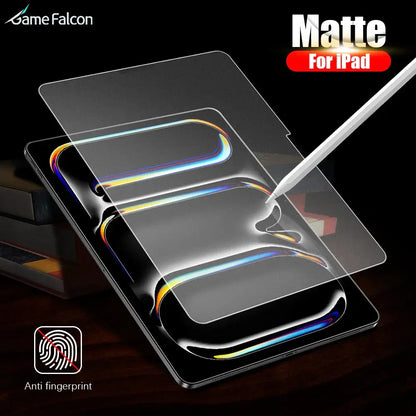 Matte Screen Protector For Ipad Pro 13 M4 Air 11 5 4 M3 M2 Mini 6 7 A16 10 9 10th 9th Generation 12.9 2025 Paper Tempered Glass
