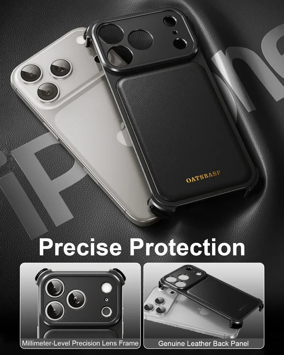 iPhone 17 16 Pro Max MagSafe Case shockproof shell side angle