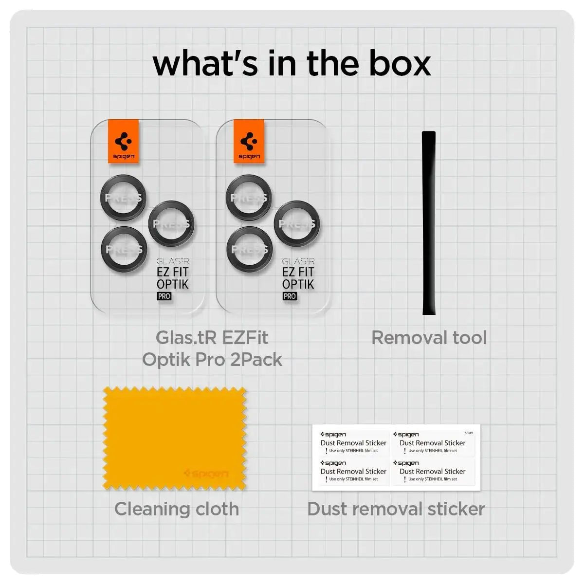 Spigen Glas.tR EZ Fit Optik Pro Lens Protector installation Techs Park