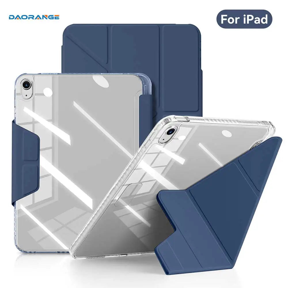 For iPad 10th Gen 11th A16 pro 11 12.9 13 10.2 7 8 9th Cover Air 7 6 4 5 10.9 13in 11 M3 M4 mini 6 7 case with pencil Holder