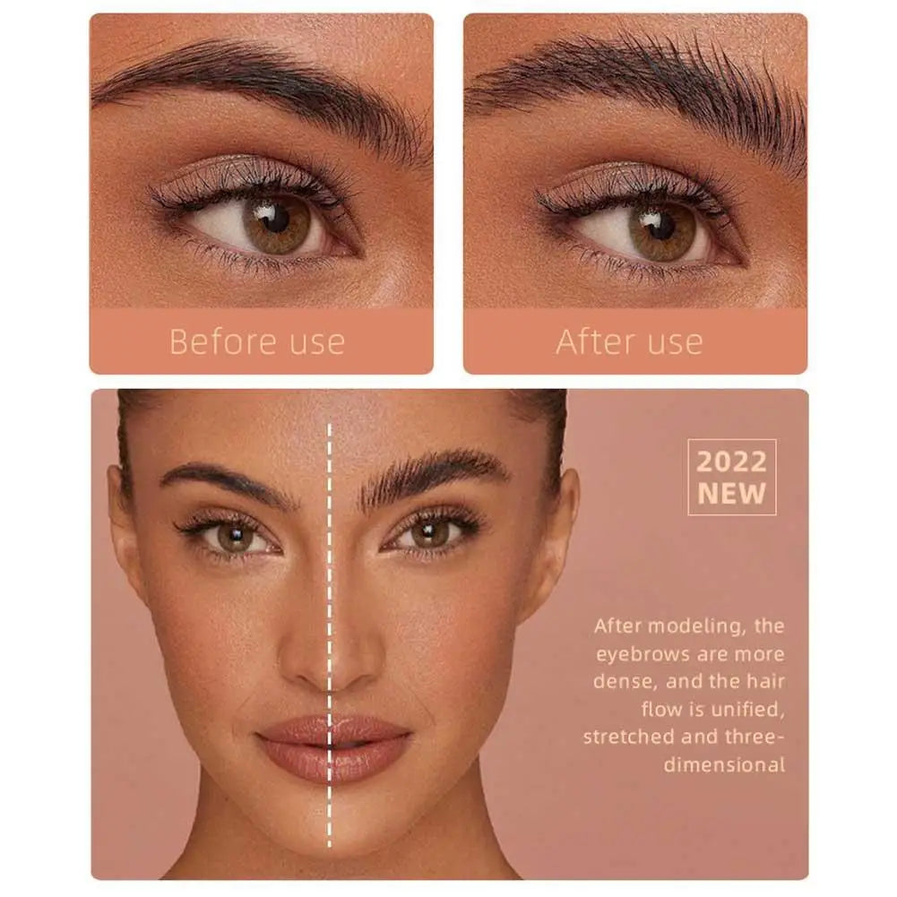 Eyebrow Styling Glue Pomade Eyebrow Styling Soap Brows Gel Wax Fixer With Brush For Women Eyebrow Cosmetics Make Up Eyebrow Gel