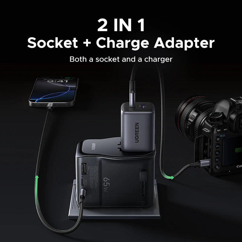 UGREEN 65W Universal Travel Charger