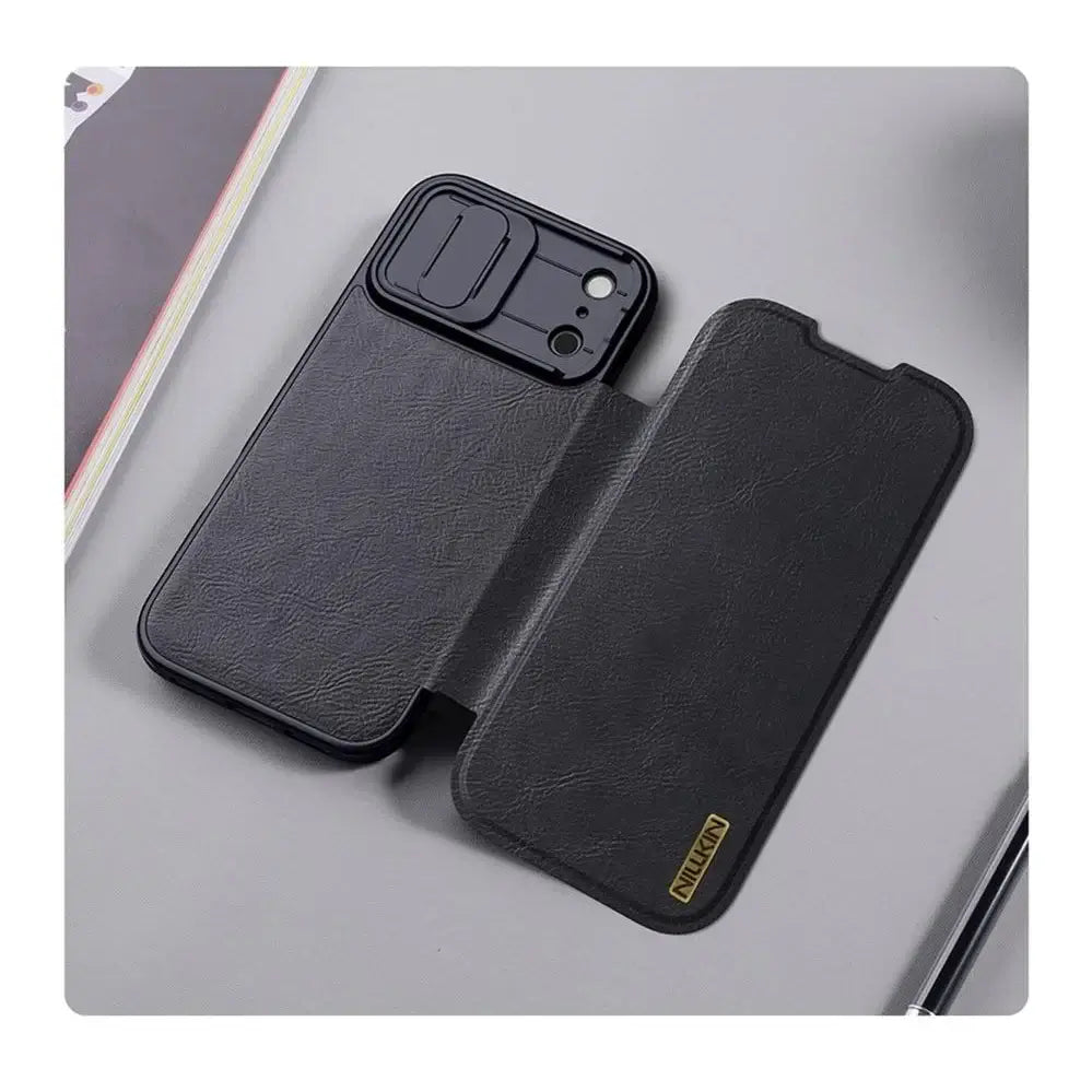 Nillkin QIN Pro Leather Flip Case for iPhone 17 – Techs Park buy