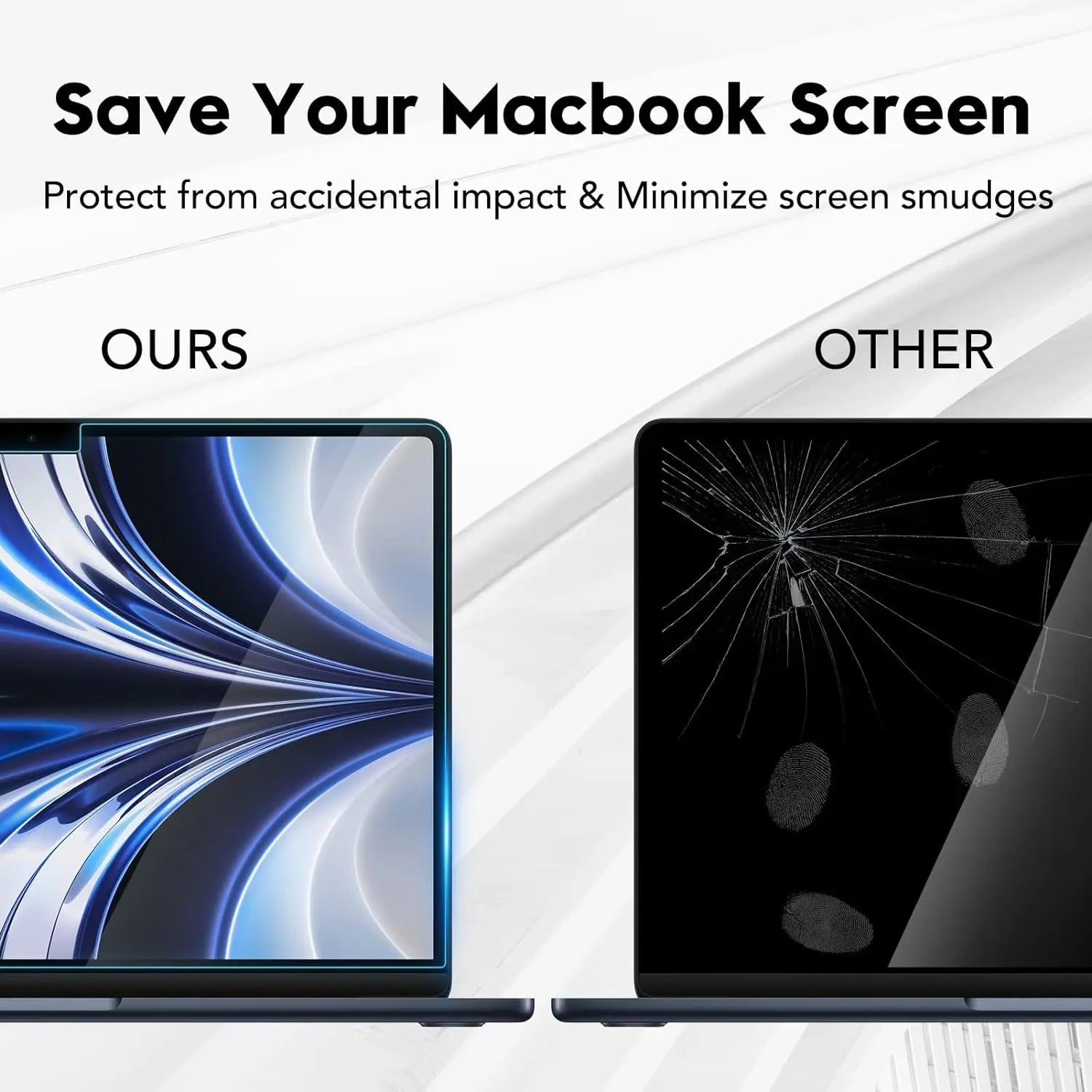 For MacBook Air 13.6 inch M4 A3240 2025 Tempered Glass Screen Protector M3 2024 A3113 Tablet Anti Scratch HD Protective Film