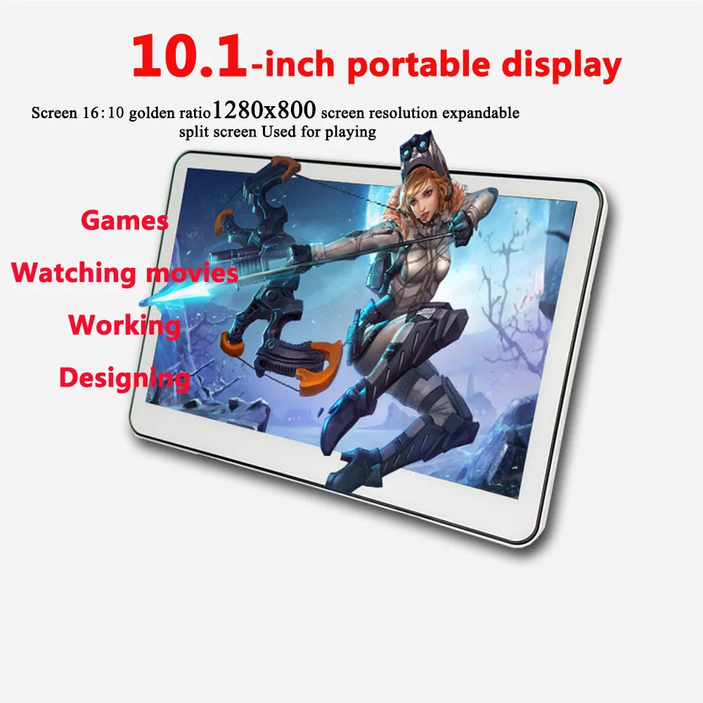 10.1/10.5Inch Portable Monitor HDMI-Compatible Laptop second screen Gaming Extended Display For Switch/PS4/Xbox/ZGYNK