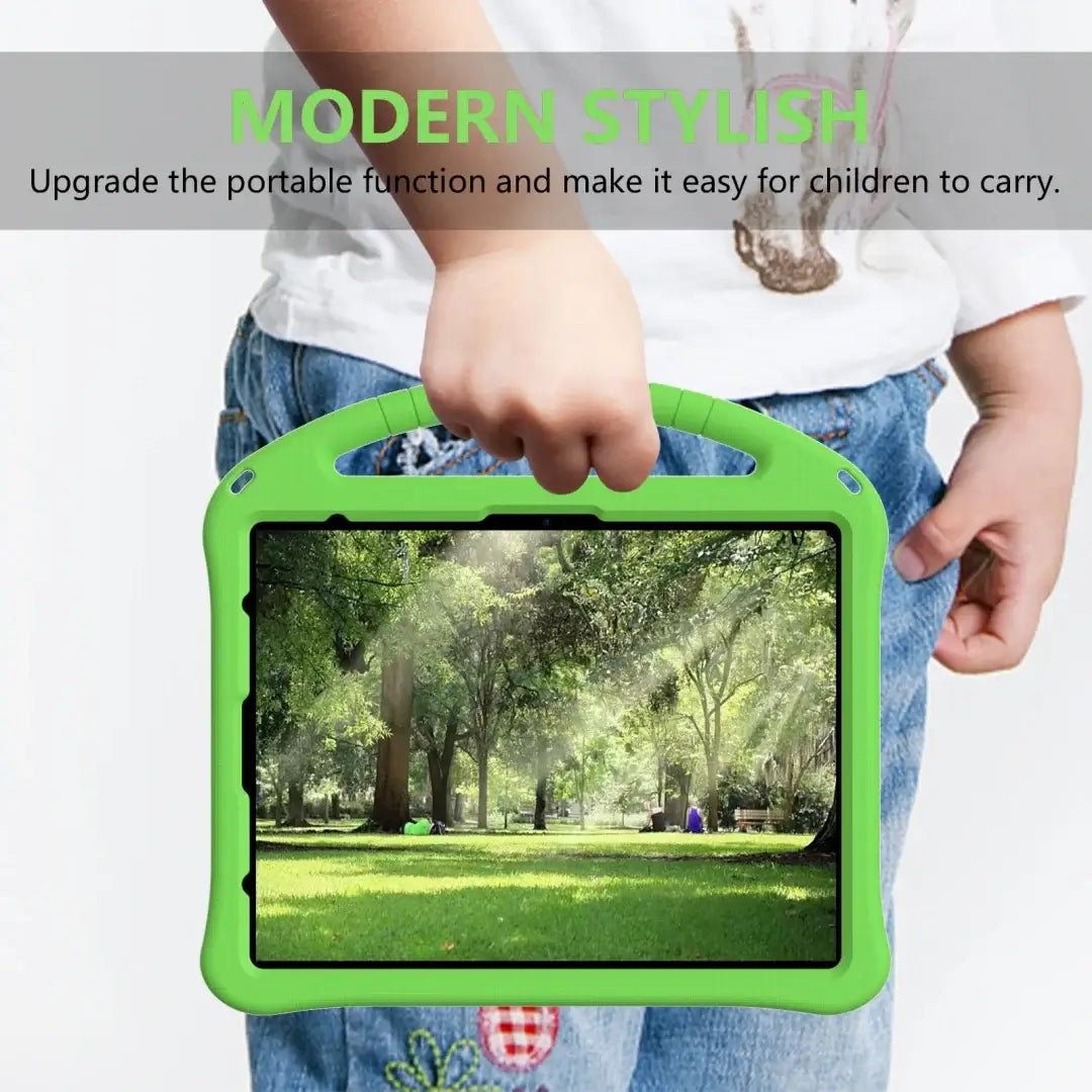 Kids EVA Case for iPad Air 13 Pro 13 2024 Pro 12.9 inch Funda Stand Shockproof Kid-Proof Handle Stand Protective Tablet Cover
