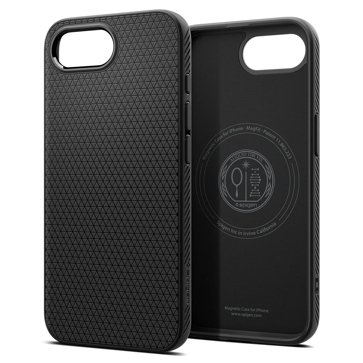 Spigen Liquid Air MagFit MagSafe Case for iPhone 16e (2025) – Slim, Magnetic & Textured Grip